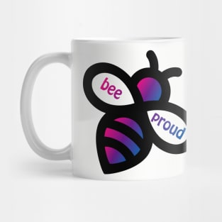 Bee Proud - Bisexual Flag bees Mug